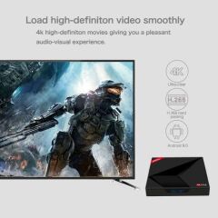 X88 Max+ Mini Androıd Tv Box Android 4K UHD 3D