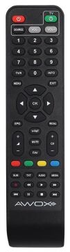 Awox Plus Mini HD Uydu Akıllı Kumanda