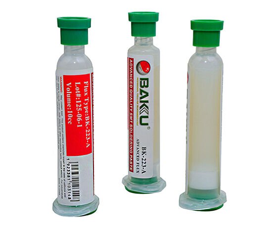 BAKU BK-223A FLUX 10CC KURŞUNSUZ ŞIRINGA TİP LEHİM PASTASI