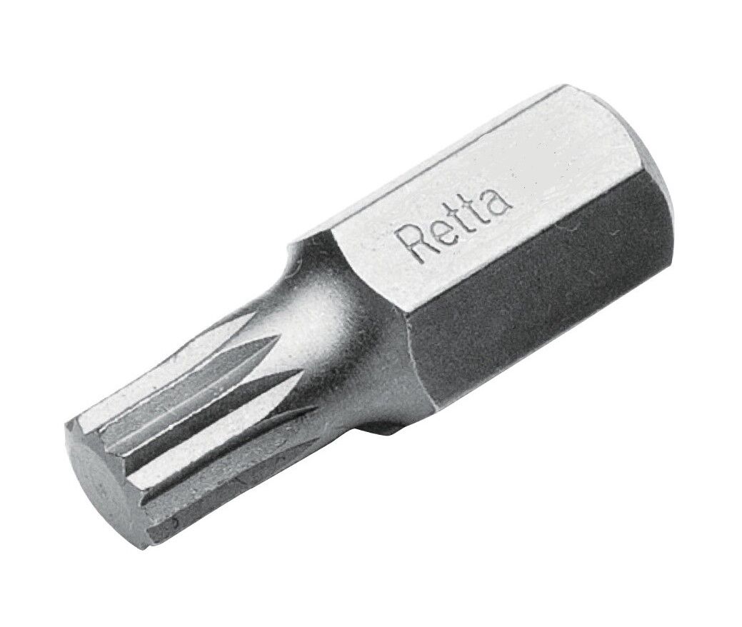 RETTA 10 MM 12 Köşe Bits Uçlar - XZN - M12 x 30 mm