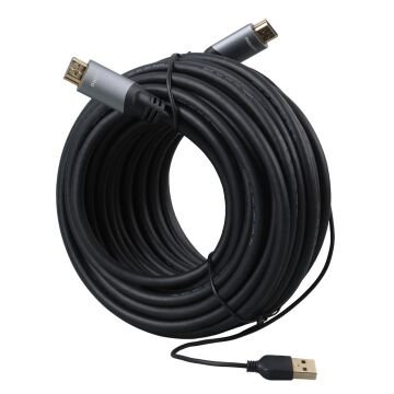 Philips SWL6122B/93 4K 60 Hz 15 Metre Usb Güç Kablolu HDMI Görüntü Kablosu