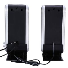 MagicVoice HY-218 1+1 USB İnce Tasarım Siyah Hoparlör - Speaker