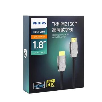 Philips 1.8 Metre 4K 60 Hz V2.1 HDMI Görüntü Kablosu SWL4181W/93