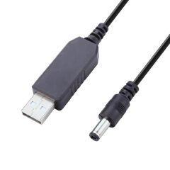 Powermaster PM-21568 9V-5V USB To DC 5.5x2.5mm Çevirici Kablo