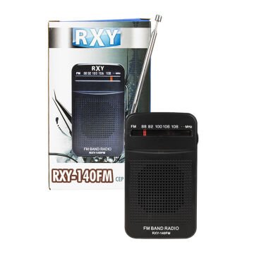 Roxy RXY-140FM Cep Tipi Pilli Mini Analog FM Radyo