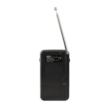 Roxy RXY-140FM Cep Tipi Pilli Mini Analog FM Radyo
