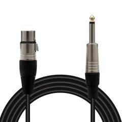 Magicvoice LD379B 6.3 Mm Mono Erkek - Canon Dişi 20 Metre Kablo