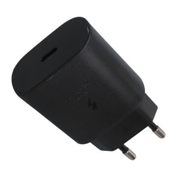 Weko WK-27877 Note10 Siyah 25 Watt Şarj Başlık Adaptörü + Type-C To Type-C Kablo