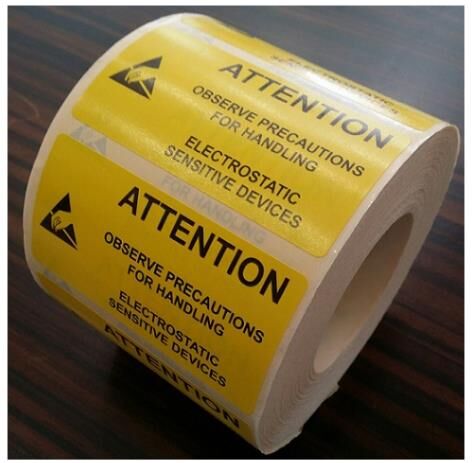 Antistatik Rulo Yapışkanlı Etiket Sticker BD-L036