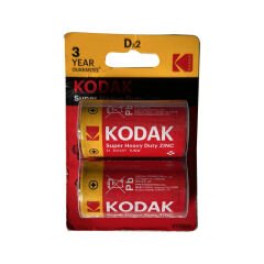 Kodak Super Heavy Duty D Boy (R20) Pil 2'li Paket