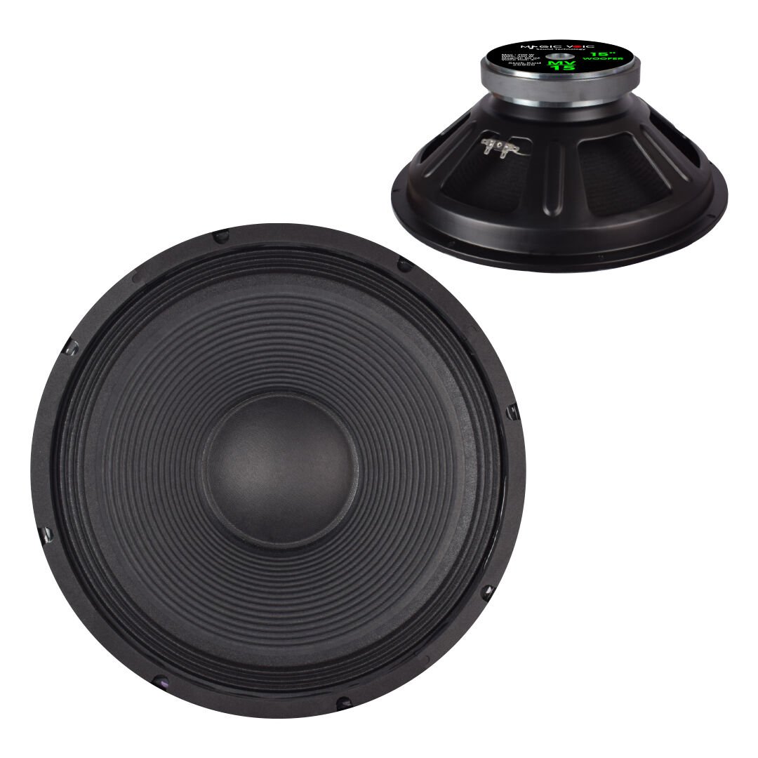 Magicvoice MV-15 Maks. 700 Watt / Rms 350 Watt 15” Siyah 38 Cm Woofer Yedek Hoparlör
