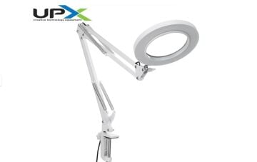 UPX 803L Akrobat Büyüteç 5X LED Aydınlatmalı Dimmerli Usb 5 Volt