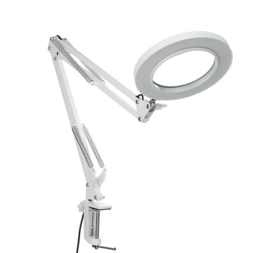 UPX 803L Akrobat Büyüteç 5X LED Aydınlatmalı Dimmerli Usb 5 Volt
