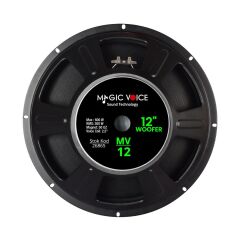 Magicvoice MV-12 Maks.600 Watt / Rms 300 Watt 12” Siyah 30 Cm Woofer Yedek Hoparlör