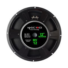Magicvoice MV-12 Maks.600 Watt / Rms 300 Watt 12” Siyah 30 Cm Woofer Yedek Hoparlör