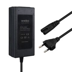 Weko 12.6 Volt - 3 Amper Krokodil Uçlu Ledli Yerli Üretim Masaüstü Şarj Adaptörü