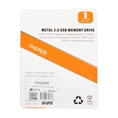 Faster 4 Gb Metal USB Flash Bellek