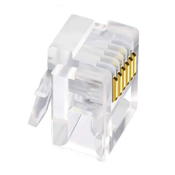 PowerMaster Telefon Soketi 6P/6C (100'lü Paket)