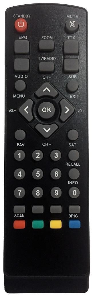 Korax Mini Box Goldmaster Hiremco Mini SD Kumanda