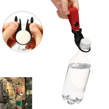 Sunup SN-25899 Klipsli Su Şişesi Taşıma Tokası-Kancası