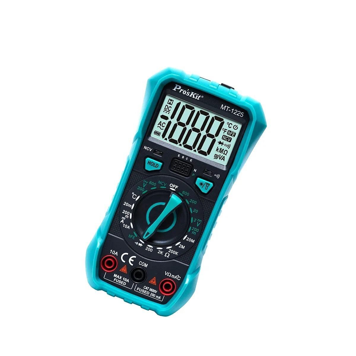 Proskit MT-1225 Multimetre Dijital Ölçü Aleti 3-1/2