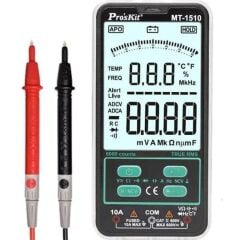 Proskit MT1510 Dijital Ölçü Aleti AkıllıCep Multimetresi Geniş Ekran