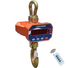 Desis OCS-A Dijital Vinç Baskülü - Hassasiyet:2 kg. Max: 5 ton.
