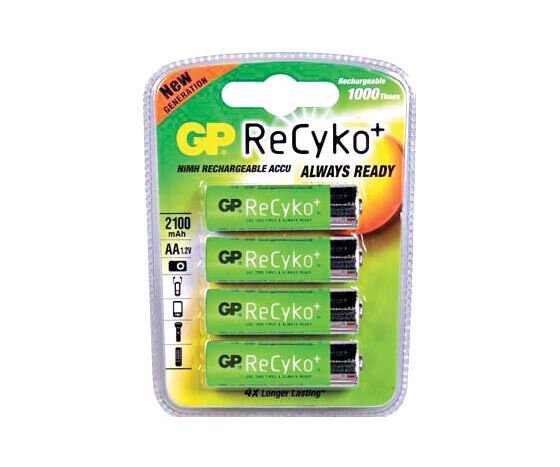 Gp Recyko Pro AA 2000 Mah Şarjlı 4'lü Pil