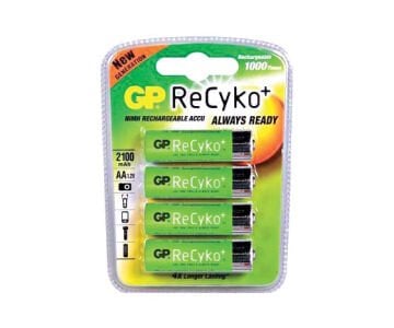 Gp Recyko Pro AA 2000 Mah Şarjlı 4'lü Pil