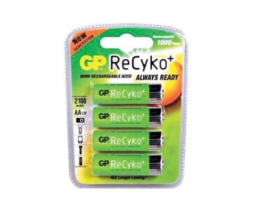 Gp Recyko Pro AA 2000 Mah Şarjlı 4'lü Pil