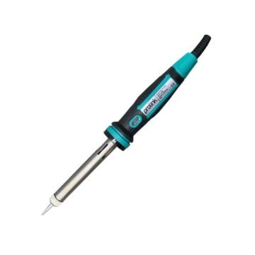 PJ-013 60 Watt Tepeden Somunlu Led Işıklı Kalem Havya Power Kablo Toprak Fiş