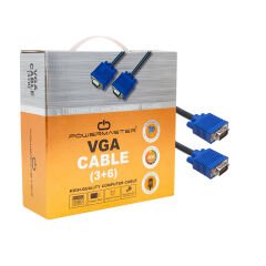 Powermaster PM-4423 15 Pin Erkek/Erkek 15 Metre Vga Kablo