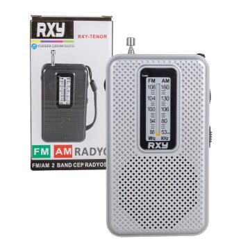 Roxy Rxy-Tenor Cep Tipi Mini Analog Radyo
