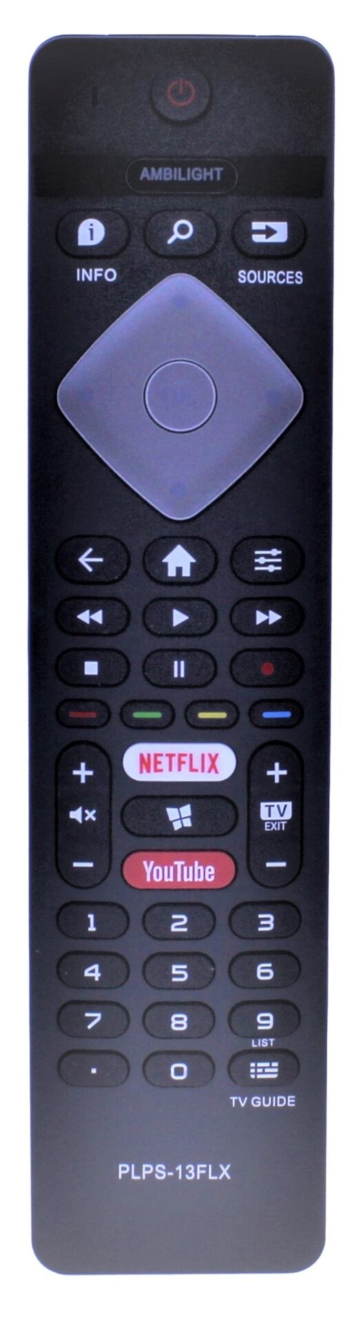 Philips Ambilıght Youtube-Netflıx-Rakuten Tv Tuşlu Led Tv Kumandası