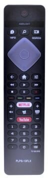 Philips Ambilıght Youtube-Netflıx-Rakuten Tv Tuşlu Led Tv Kumandası