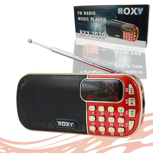 ROXY RXY-2020 RADYO MUSIC PLAYER FM*SD* (18650 LİTYUM PİLLİ*ŞARJLI)