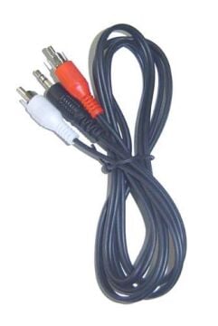 2 RCA 3.5mm Kablo 1.5 Metre