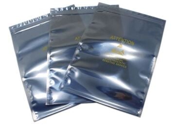 Antistatik ESD Kilitli Poşet 200x250mm (100lü Paket) IZ-S2025_Z