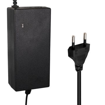 Powermaster Li-İon Lityum Piller İçin 54.6 Voltaj 2 Amper Elektrikli Bisiklet Şarj Cihazı