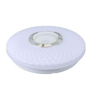 Powermaster PM-27329 Beyaz 30*6 Cm 24 Watt Bluetooth Hoparlörlü Tavan Aydınlatma (AL-BL302) Tornavida Hediyeli