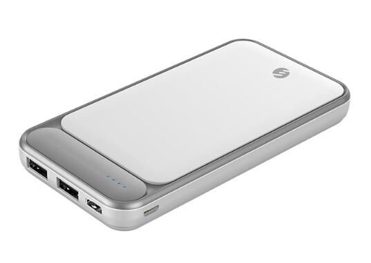 IP-G2710 10000 MAH POWERBANK 2 USB PORT BEYAZ LCD GÖSTERGELİ POWERBANK