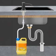 SUNUP PASLANMAZ ÇELİK LAVABO SIVI SABUNLUK POMPASI BAŞLIĞI