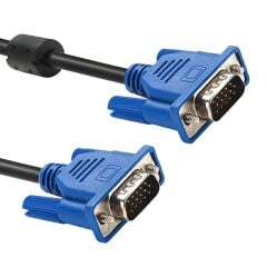 PowerMaster VGA155 5 Metre VGA Kablosu - 15 Pin 3+6 Erkek-Erkek LCD/Projeksiyon Bağlantısı