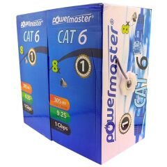 Powermaster Cat6 305 Metre Ethernet Network Kablosu