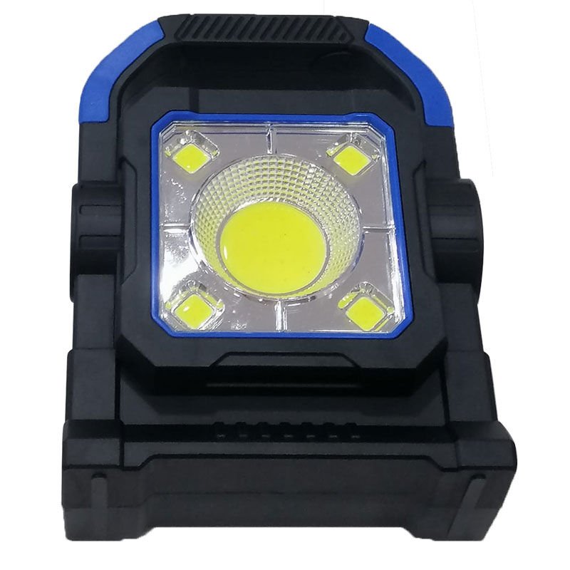 Powermaster HC-7078-C Üç Çalışma Modlu Şarjlı Cob Ledli Taşınabilir Solar Panelli Lamba