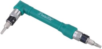 ProsKit 1PK-212 Tornavida Seti PZ1 PZ2 Torx Yıldız Düz 10 Parça Set
