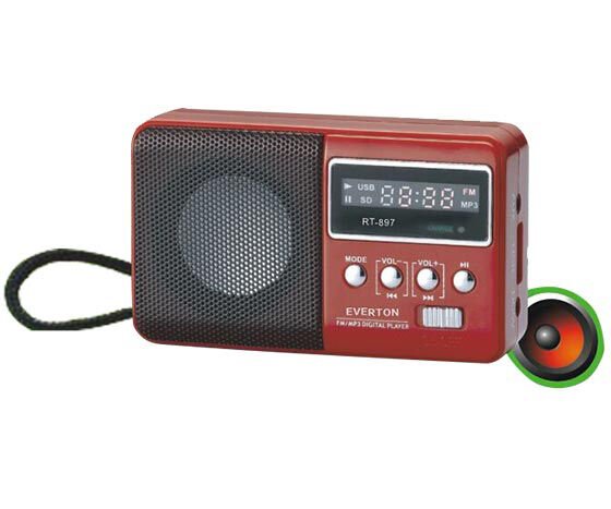 EVERTON RT-303-RT-3097 MÜZİK KUTUSU USB/SD/FM