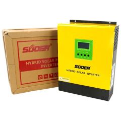 SUOER VMS-5K-48 MPPT SOLAR ŞARJ KONTROL CİHAZLI VE AC ŞARJLI İNVERTER