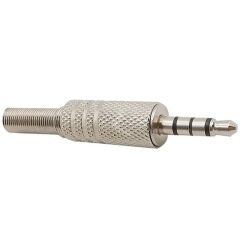 3.5 MM STEREO 3 BOĞUMLU METAL JACK FİŞ DİSCMAN JACK (10'LU PAKET)