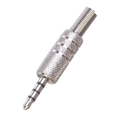 3.5 MM STEREO 3 BOĞUMLU METAL JACK FİŞ DİSCMAN JACK (10'LU PAKET)